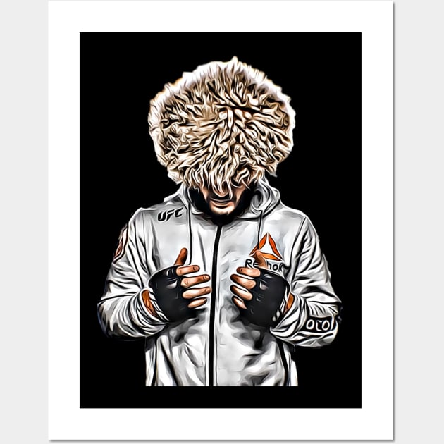 The Khabib The Eage Wall Art by flashbackchamps